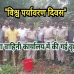 पर्यावरण दिवस पर गृह रक्षा वाहिनी कार्यालय में वृक्षारोपण कार्यक्रम आयोजित