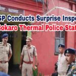 Bokaro SP Conducts Surprise Inspection of Bokaro Thermal Police Station, Issues Strict Directives on Crime and Naxalism